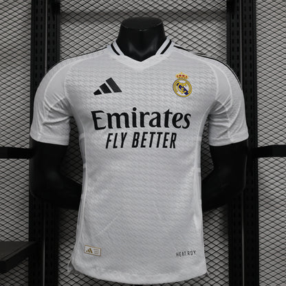 24/25 Real Madrid home soccer jersey