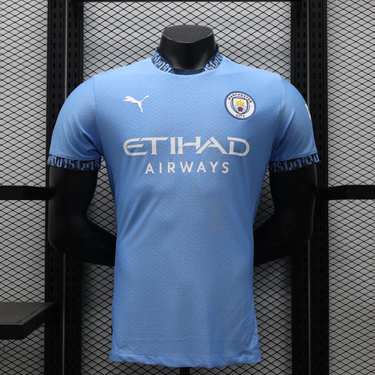 24/25 man city home soccer Jersey player version