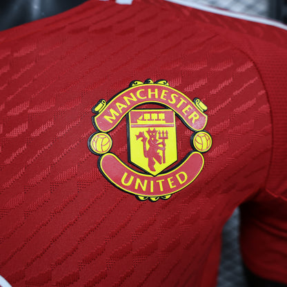 24/25 man United  home soccer Jersey player version