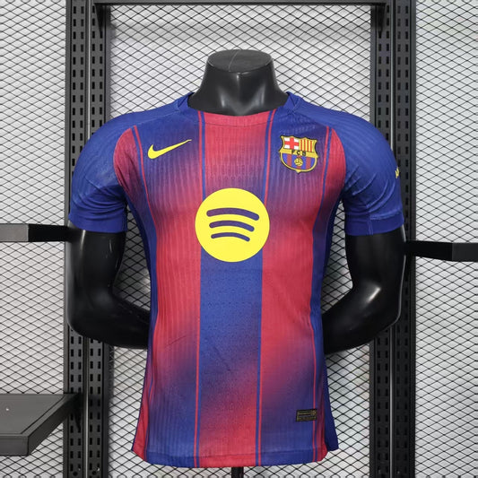 25/26 Barcelona home  soccer jersey